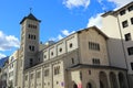 Church of  Sant Pere Martir in Andorra la Vella, Principality of Andorra. Royalty Free Stock Photo